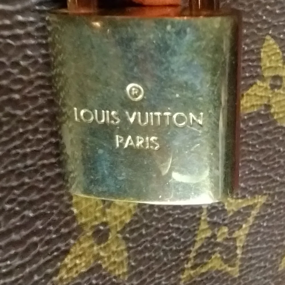 Classic Louis Vuitton Brown and Gold Monogram Speedy 35 Bag - Picture 12 of 14